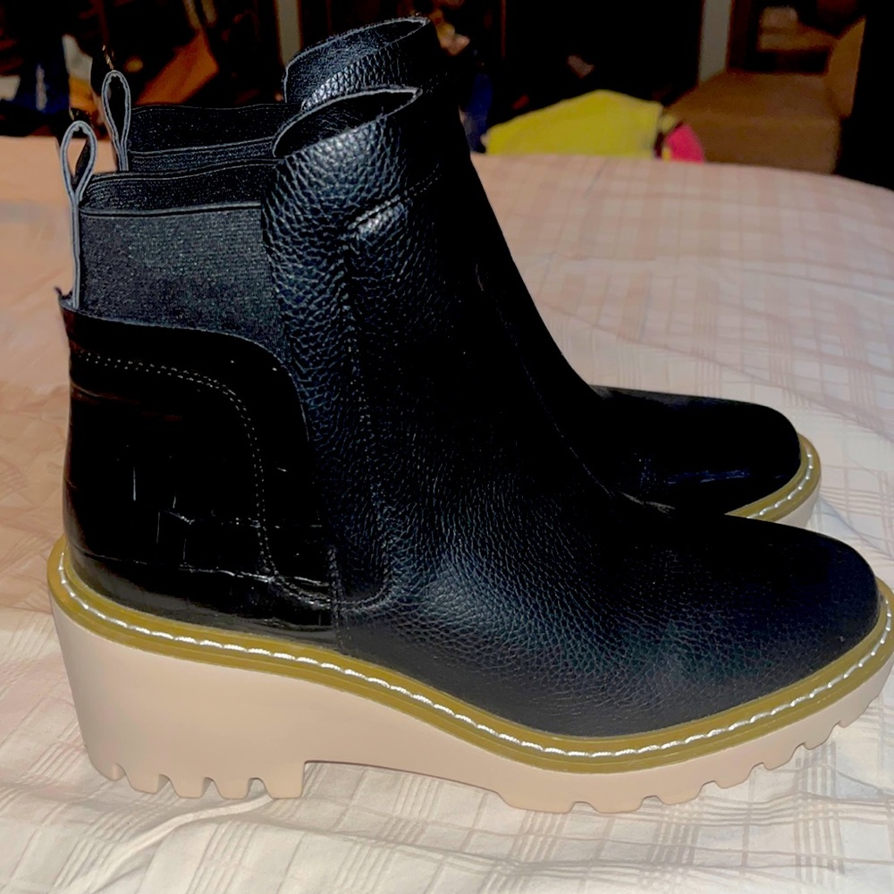 Nicole MillerNew York  wedge booties